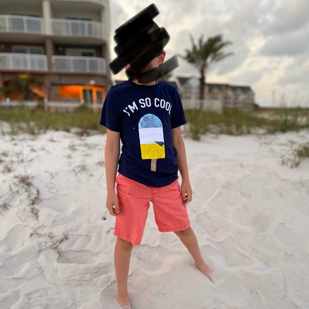 Boys shirt with sequins that flip - Picture 5 of 6